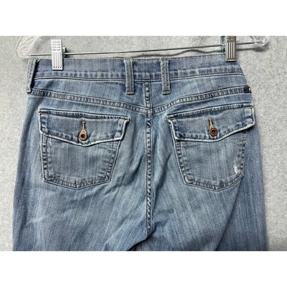 WOMENS LUCKY BRAND SOFIA SKIMMER JEANS SIZE 8/29 DISTRESSED - Picture 3 of 5